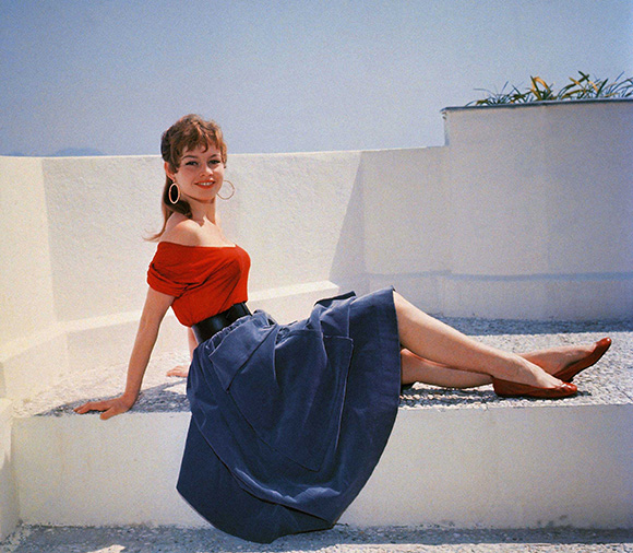 Brigitte Bardot no filme "E Deus criou a mulher"