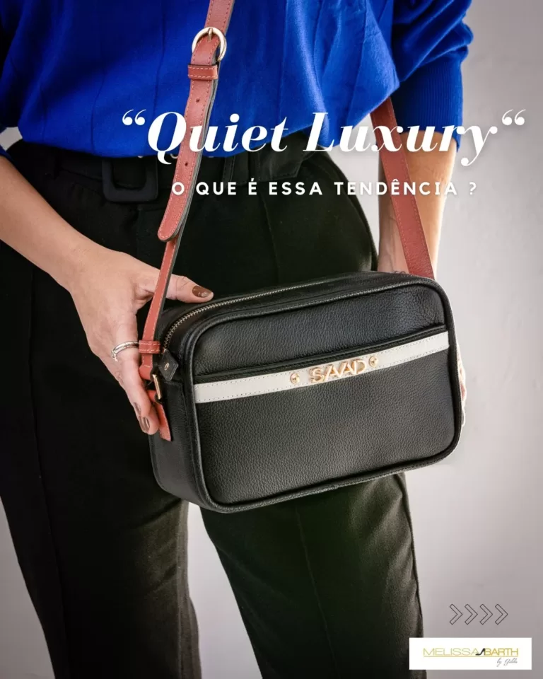 Quiet Luxury Melissa barth by gillda bolsa SAAD